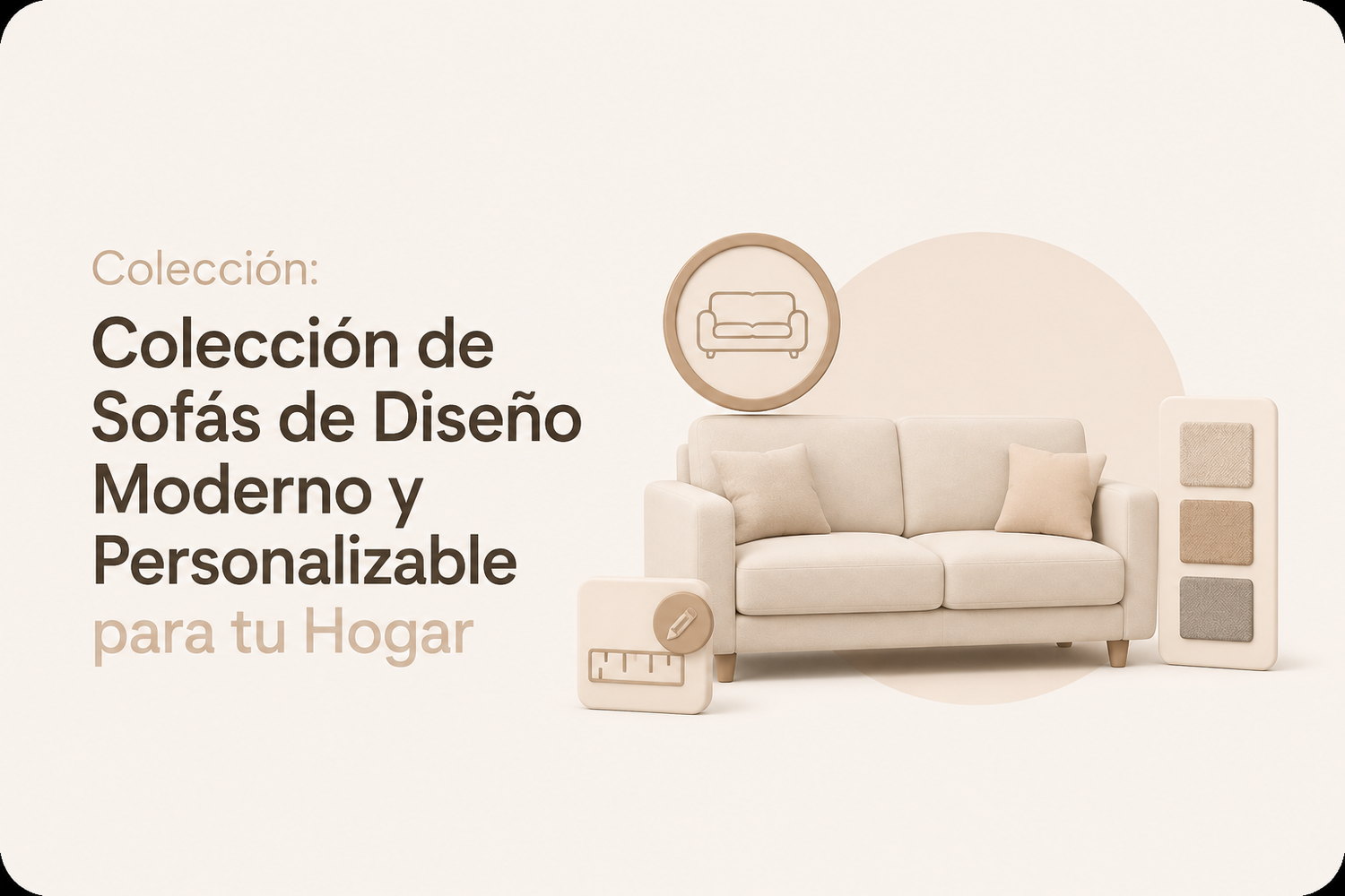 Sofás de Diseño Moderno y Personalizable para tu Hogar
